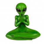 Cendrier Extraterrestre Yoga Vert