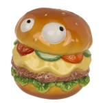 Tirelire Burger Rigolo  12 x 11 cm