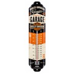 Thermom�tre Harley-Davidson Garage m�tal 28 cm