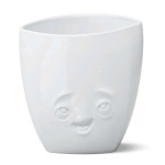 Vase Tassen Joy en porcelaine htelire  21  20  10 cm