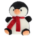 Peluche Pingouin  Srie Amis de Nol  Keel Toys Keel ECO