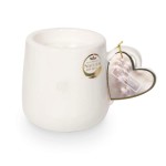 etit Mug Bougie en Cramique Blanche - Amour Toujours