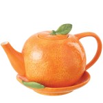 Petite Thire Orange avec Plateau en Dolomite