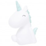 Veilleuse Licorne LED variation de couleurs - Corne Bleue