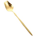 Cuillre Bouton de Rose en Inox Dor