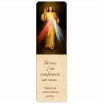 Marque-page J�sus Mis�ricordieux plastifi�