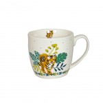 Mug en Porcelaine Collection Tiger - Blanc