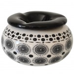 Cendrier marocain - Blanc et Noir