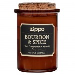 Bougie parfume Bourbon et Spice par Zippo - Fabrique aux USA