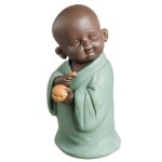 Statue Petit Moine Bouddhiste en R�sine