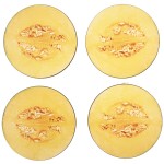 Dessous de verres Fruits by Cbkreation par 4 - melon