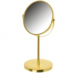 Miroir Rond sur Pied Double Grossissant
