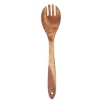 Grande fourchette  salade en bois d'Olivier