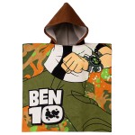 Poncho Ben 10 sortie de bain