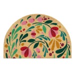Paillasson demi-cercle Home Floral