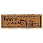Paillasson en fibres de coco Home Sweet Home � 75 x 25 cm