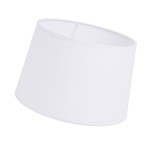 Abat-jour blanc � Hauteur 18,5 cm