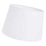Abat-jour blanc � Hauteur 24 cm