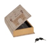 Bote livre coffre-fort I Love Paris