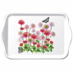 Mini Plateau en mlamine Bellis - Fleurs et Papillons