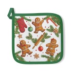 Manique de cuisine Petits Biscuits de Nol  20 x 20 cm