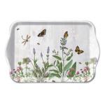 Petit plateau rectangulaire - Jardin bucolique
