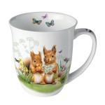 Mug en Porcelaine Fine - Jardin Bucolique