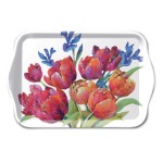 Petit plateau rectangulaire - Tulipes