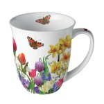 Mug en porcelaine fine  Sensation de Printemps