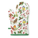 Gant de cuisine de Nol Oiseaux dHiver  18 x 30 cm