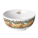 Bol en porcelaine fine Fruits dHiver  0,40 L