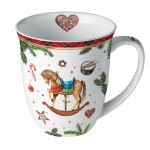 Mug en porcelaine Nol Cheval  Bascule