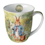 Mug lapin de jardin en porcelaine fine 400 ml