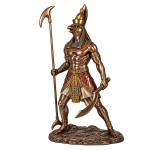 Statue Horus dieu �gyptien aspect bronze 27 cm