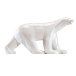 Figurine Orlinski  Ours Pompon Nacr