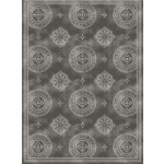 Tapis PROVENCE 130 x 180cm - Lin infroissable - antidrapant
