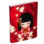 Carnet A6 Kimmidoll Nozomi 192 pages grues en origami