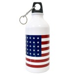 Gourde aluminium 500 ml drapeau am�ricain USA